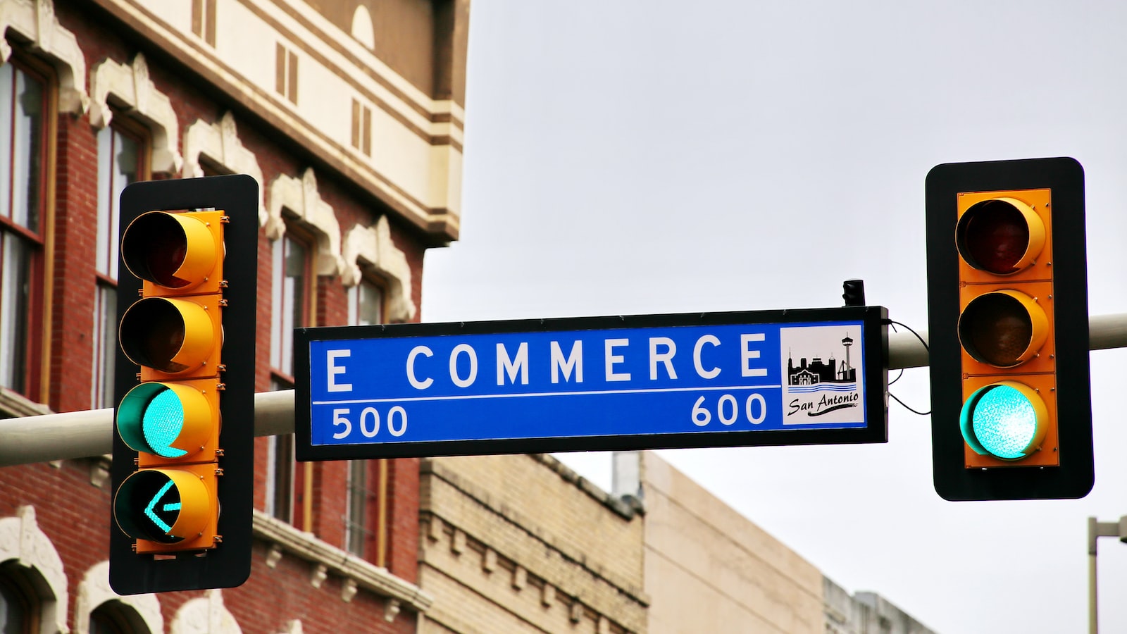 e-Commerce Street sign